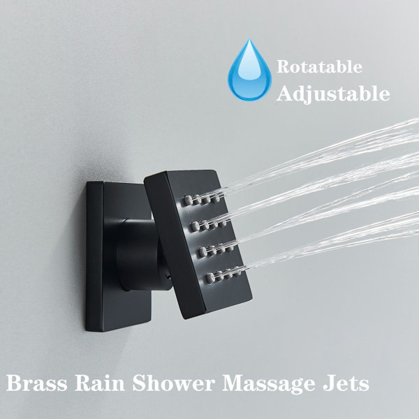 Senlesen Thermostatic Shower Faucet Kit Wayfair